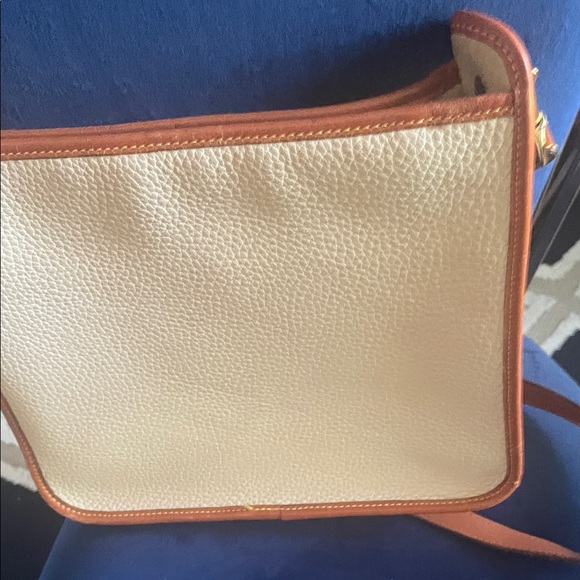 Dooney & Bourke Cream and Brown Crossbody Bag - Picture 6 of 6
